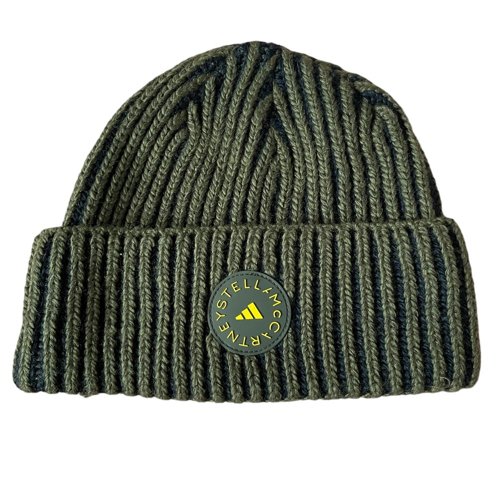 Adidas by Stella Mccartney green beanie